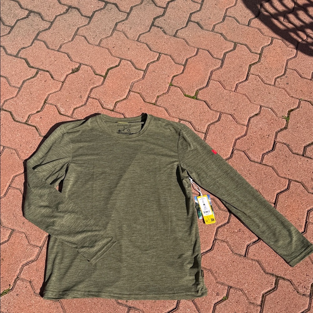 Classic Olive Long Sleeve Men's Tee